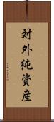 対外純資産 Scroll