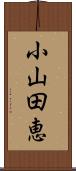 小山田恵 Scroll
