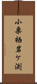 小栗栖岩ケ渕 Scroll