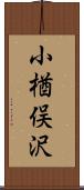 小楢俣沢 Scroll