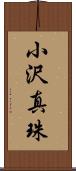 小沢真珠 Scroll