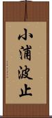 小浦波止 Scroll