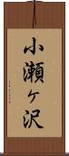 小瀬ヶ沢 Scroll