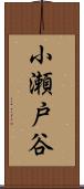 小瀬戸谷 Scroll