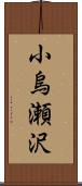 小烏瀬沢 Scroll