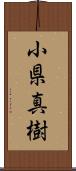 小県真樹 Scroll