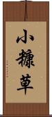 小糠草 Scroll