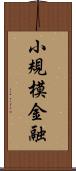 小規模金融 Scroll