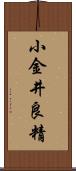 小金井良精 Scroll