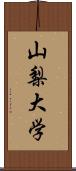 山梨大学 Scroll