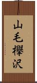 山毛欅沢 Scroll