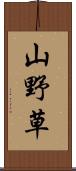 山野草 Scroll
