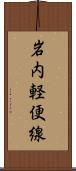 岩内軽便線 Scroll