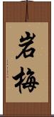 岩梅 Scroll