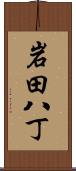 岩田八丁 Scroll