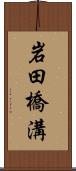 岩田橋溝 Scroll