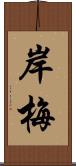 岸梅 Scroll