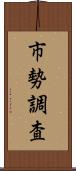 市勢調査 Scroll