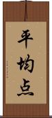 平均点 Scroll