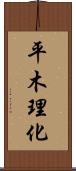 平木理化 Scroll