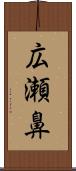 広瀬鼻 Scroll