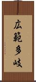 広範多岐 Scroll