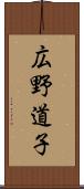 広野道子 Scroll