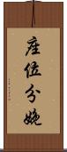 座位分娩 Scroll