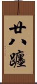 廿八躔 Scroll
