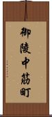 御陵中筋町 Scroll