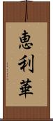 恵利華 Scroll