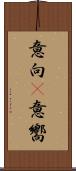 意向(P) Scroll