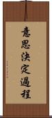 意思決定過程 Scroll