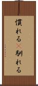 慣れる(P) Scroll