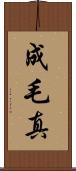 成毛真 Scroll