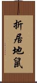 折居地鼠 Scroll