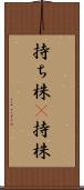 持ち株(P) Scroll