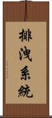 排洩系統 Scroll