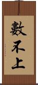 數不上 Scroll