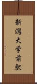 新潟大学前駅 Scroll