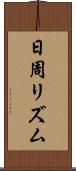 日周リズム Scroll