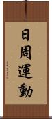 日周運動 Scroll