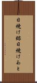 日焼け跡 Scroll