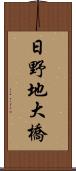 日野地大橋 Scroll