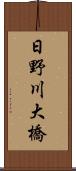 日野川大橋 Scroll