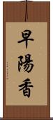 早陽香 Scroll