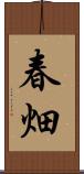 春畑 Scroll