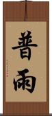 普雨 Scroll
