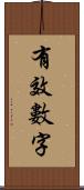有效數字 Scroll