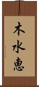 木水恵 Scroll